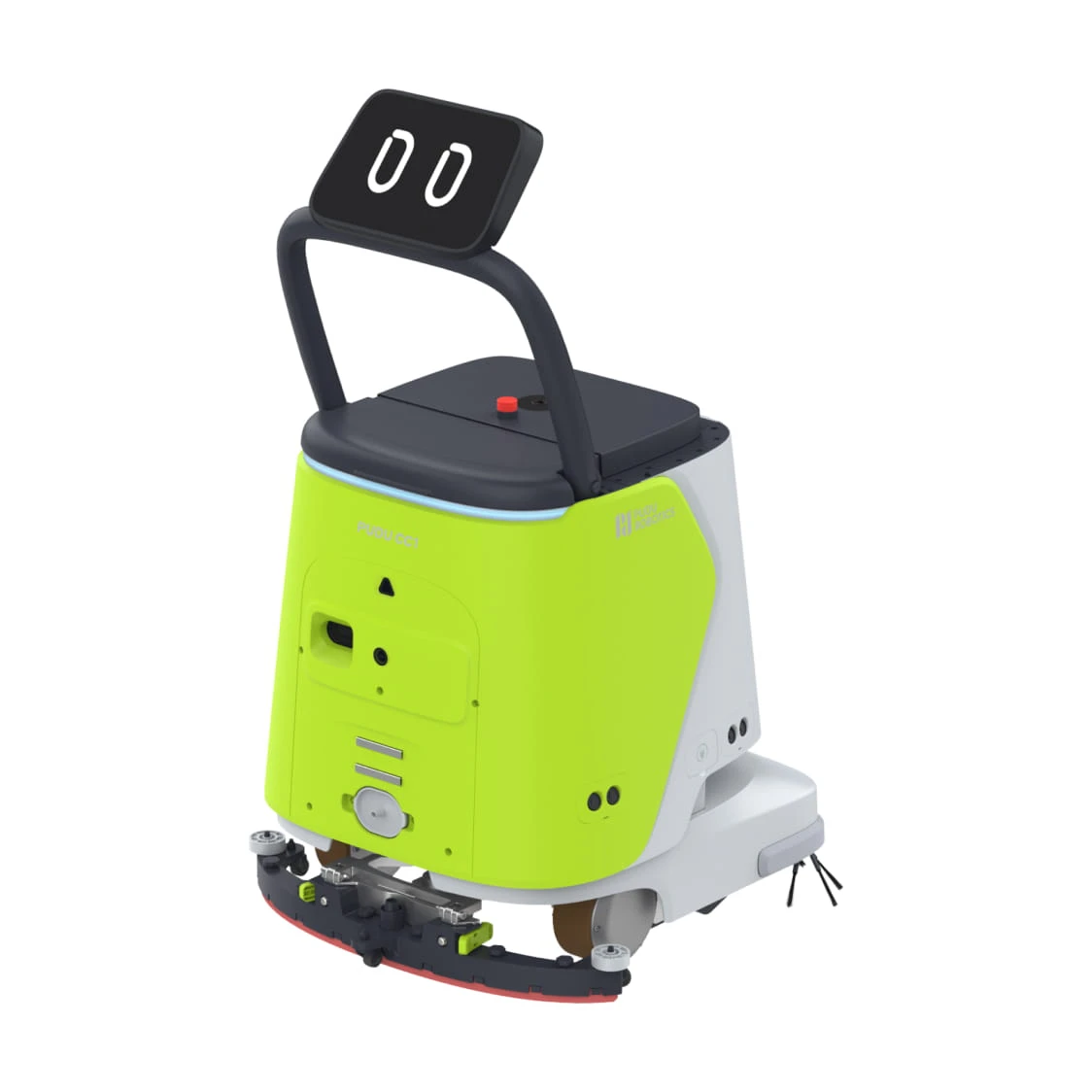 PUDU CC1 com guiador extensível