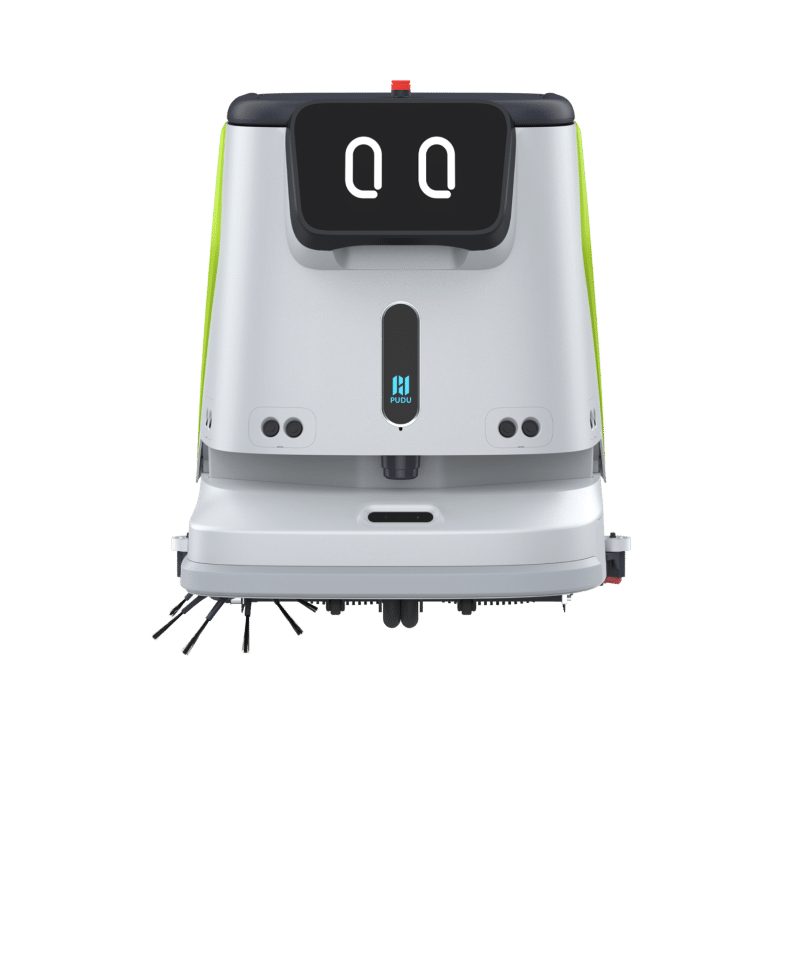 Vista frontal do PUDU CC1