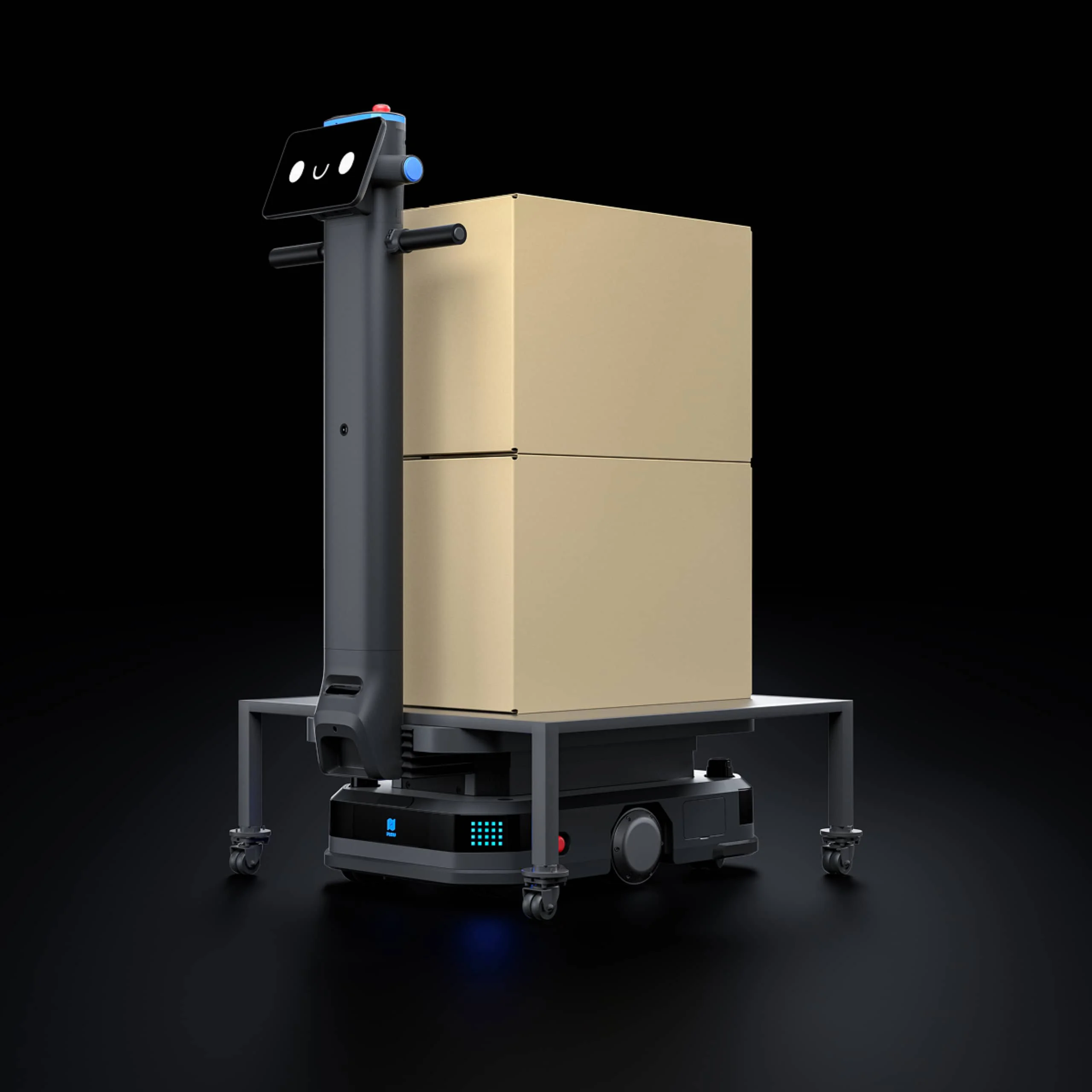 PUDU T600 com carga