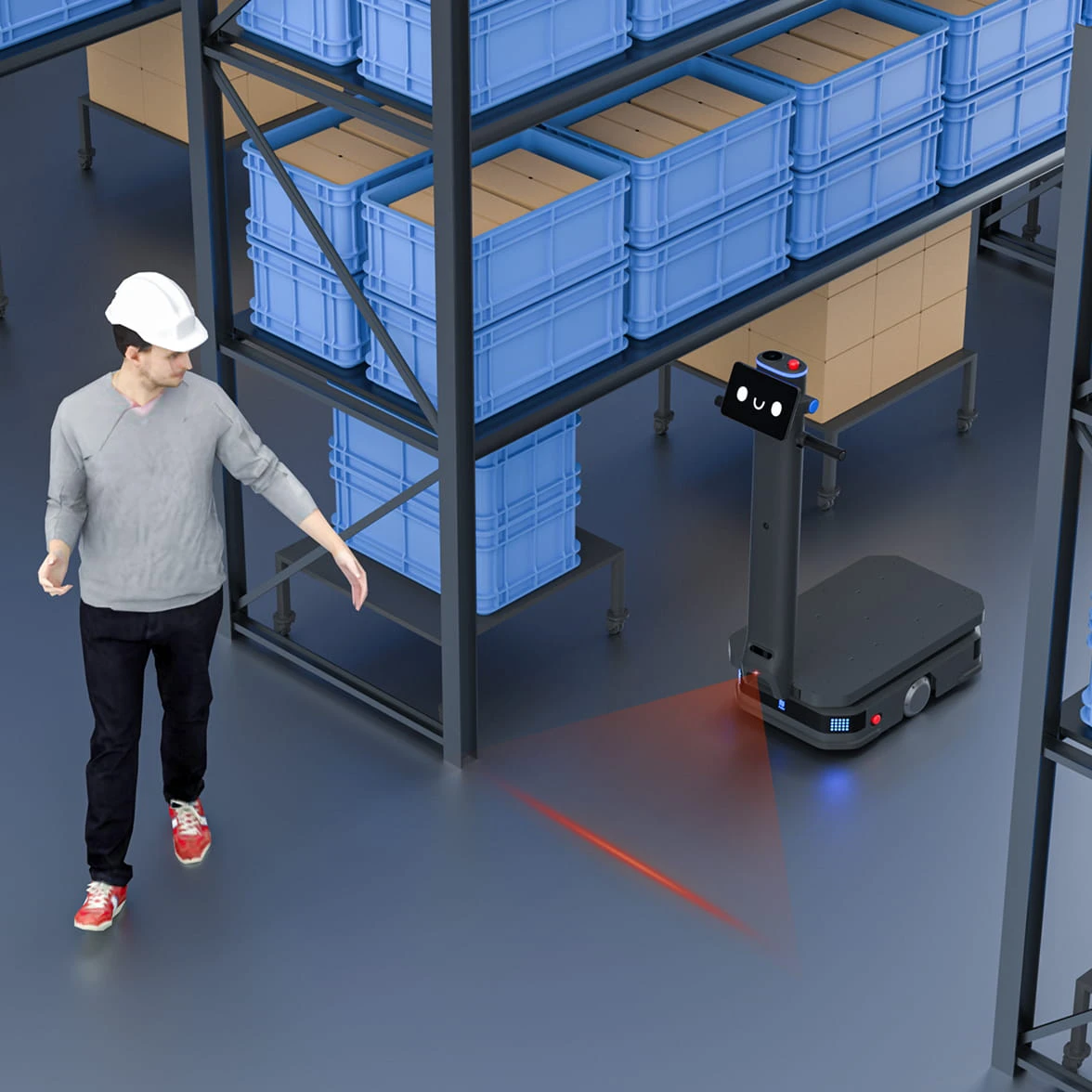 Projeção de segurança no solo diante do T600